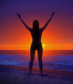 Girl at Sunrise, Copyright Steve Puntolillo, 2011 Girl at Sunrise Copyright Steve Puntolillo, 2011